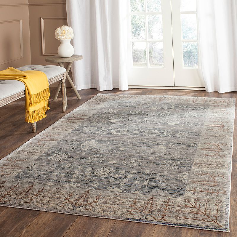 Safavieh Valencia Penelope Framed Floral Rug