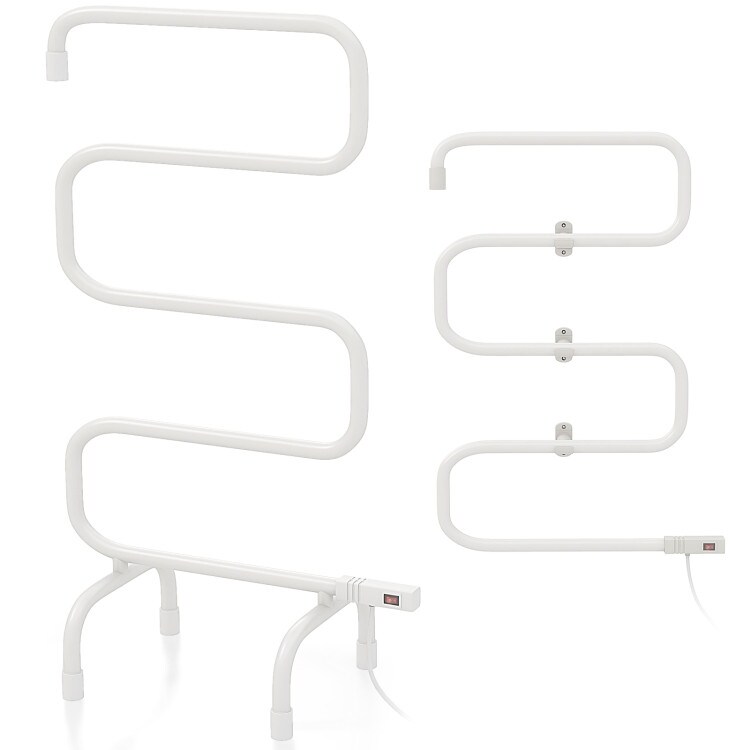 100W Electric Towel Warmer Drying Rack   23.2\