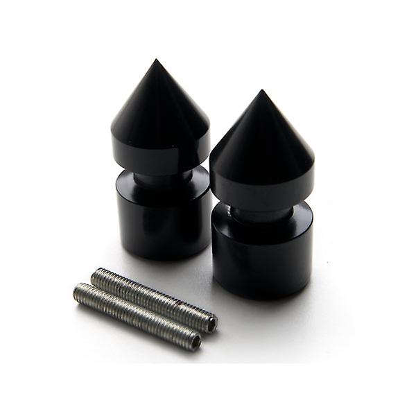 Spike Black Swingarm Spools Sliders Motorcycle Compatible with Yamaha FZ6 FAZER 2004-2008