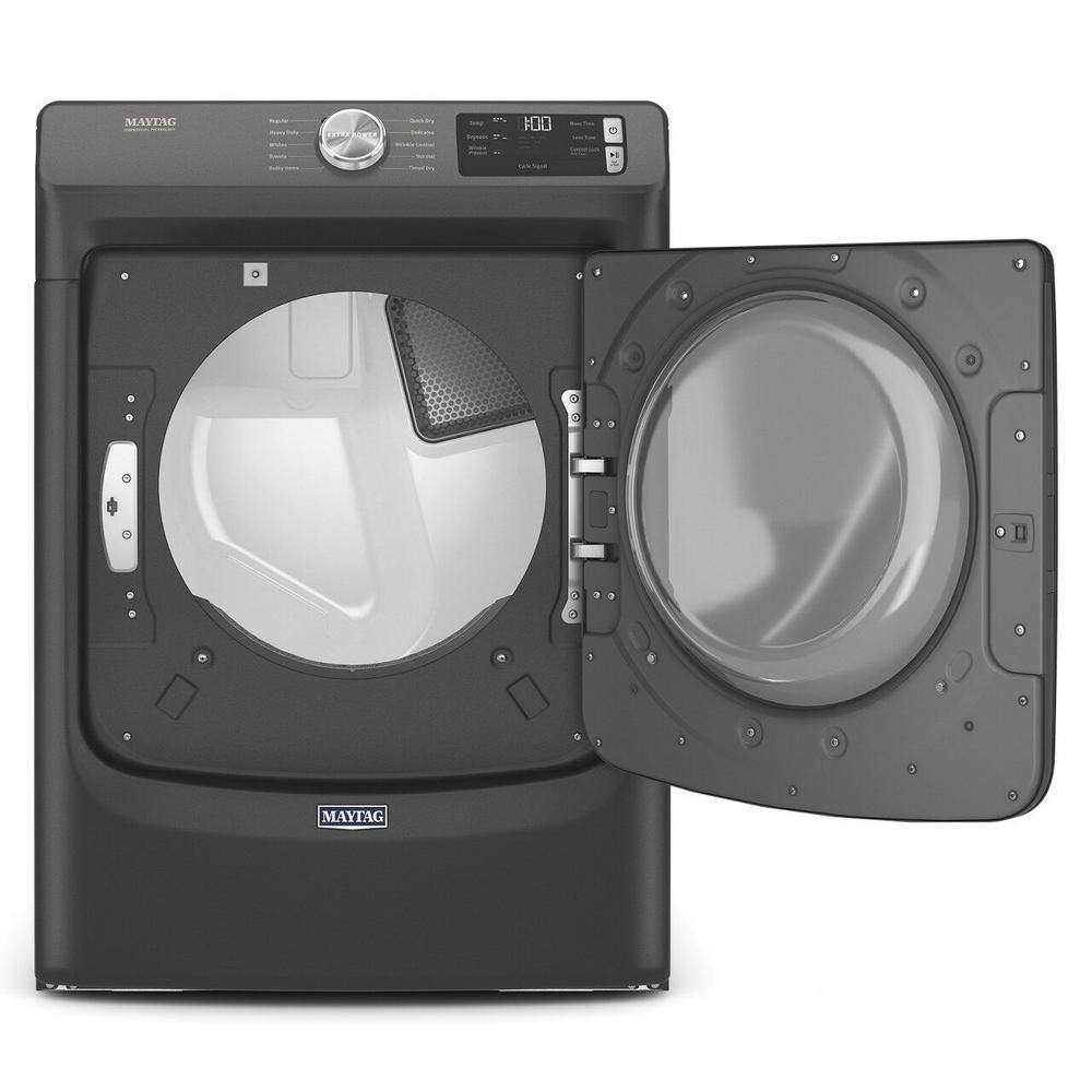 Maytag 7.3 cu. ft. Vented Electric Dryer in Volcano Black MED5630MBK