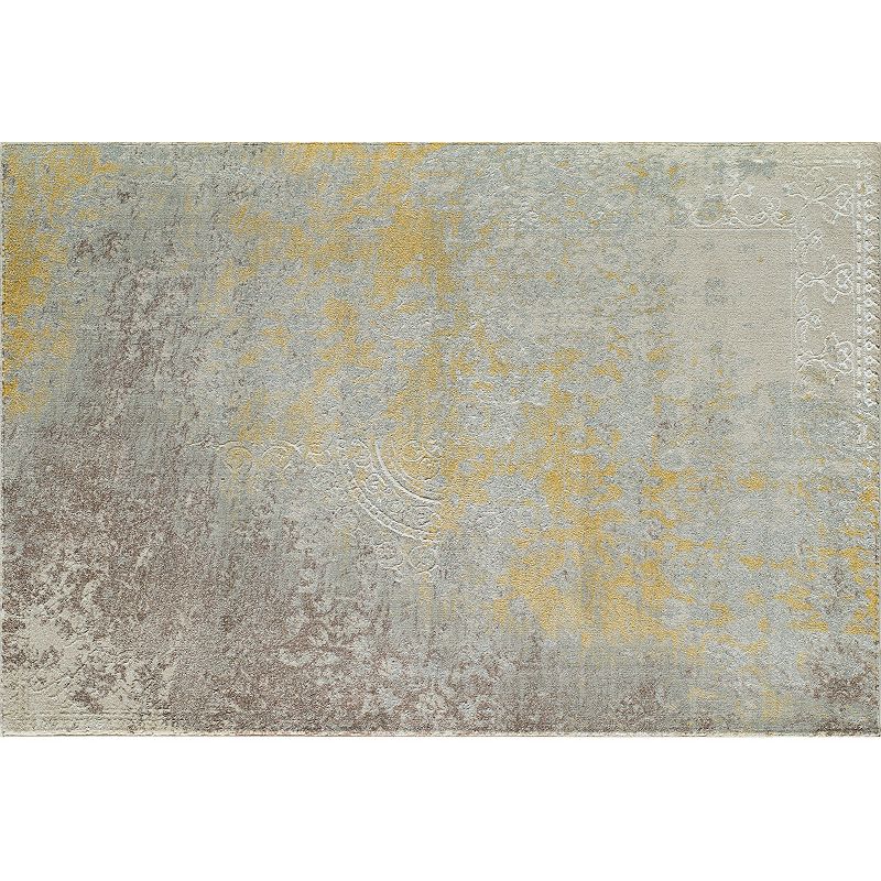 Momeni Luxe Eliora Framed Floral Rug