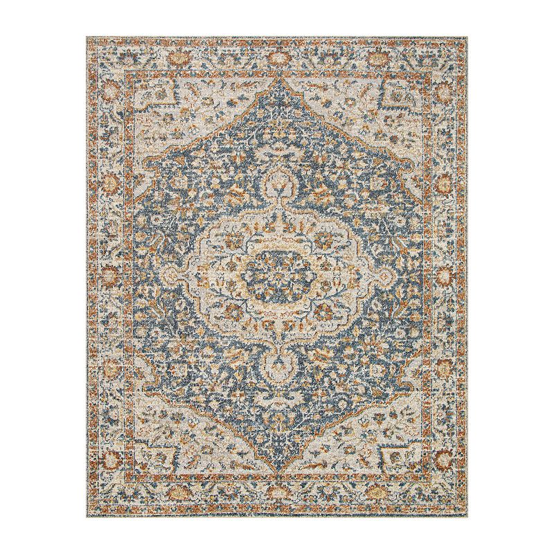 Decor 140 Larna Traditional Washable Area Rug