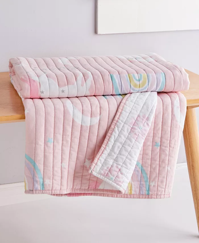 Levtex Melody Reversible Quilted Throw， 50 x 60