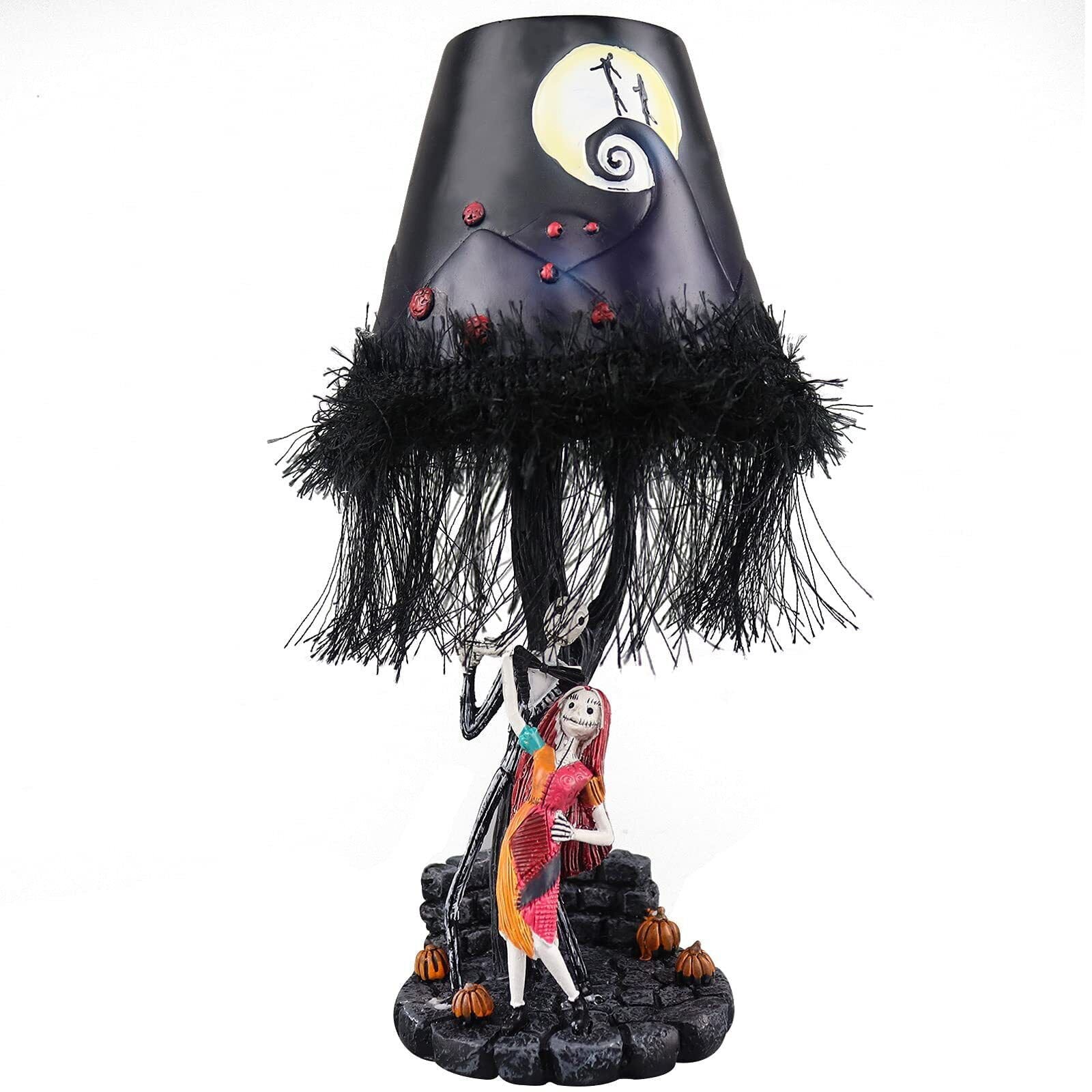 Jack Sally Table Lamp Character Home Halloween Light Up Decorations