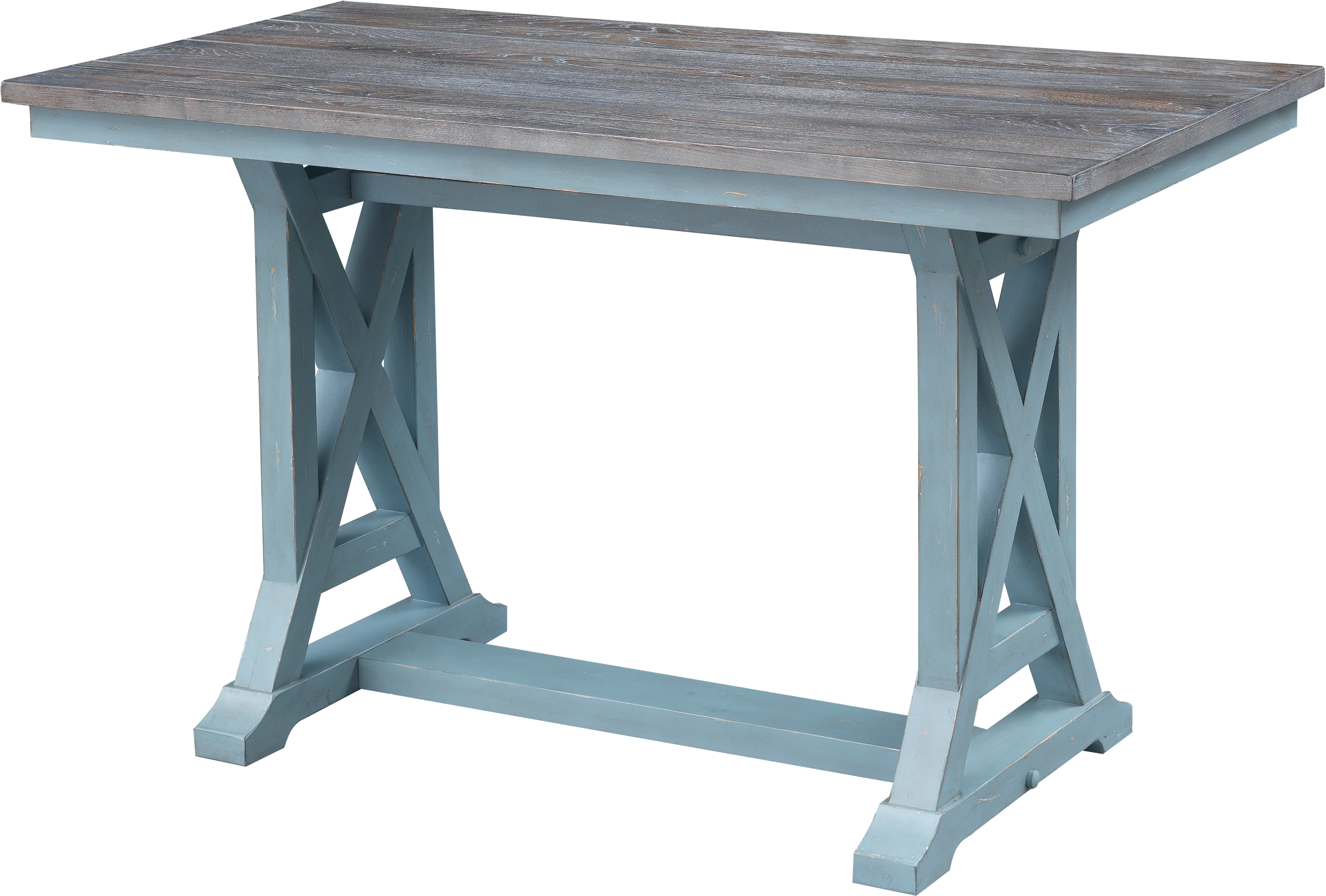 Bar Harbor Blue Counter Height Dining Table