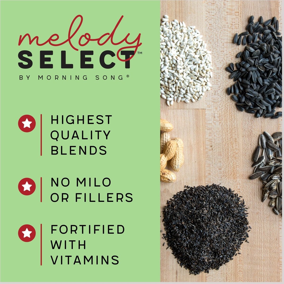 Melody Select Nut Fruit and Berry Bird Food