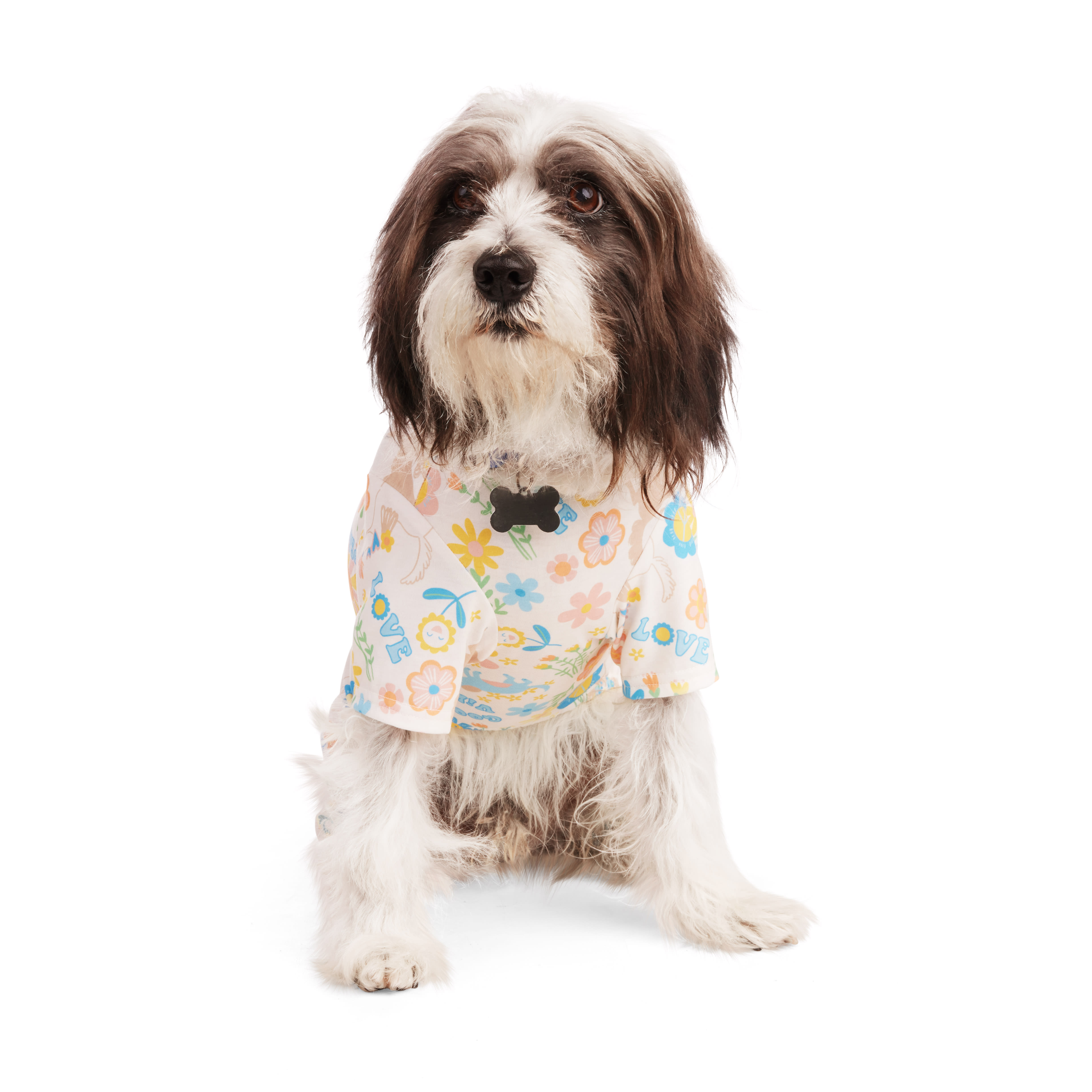 YOULY Hippie Pup Dog Pajamas， X-Small