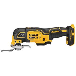 DW 20V MAX XR Cordless Brushless 3-Speed Oscillating Multi-Tool with 20V MAX XR Premium Lithium-Ion 6.0Ah  4.0Ah Batteries DCS356BWCB246CK