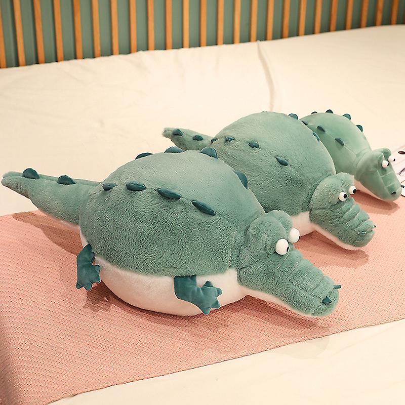 Crocodile Plush Alligator Toy Plushies Soft Pillow Cuddly Round Gator Stuffed Animals Dolls Gifts