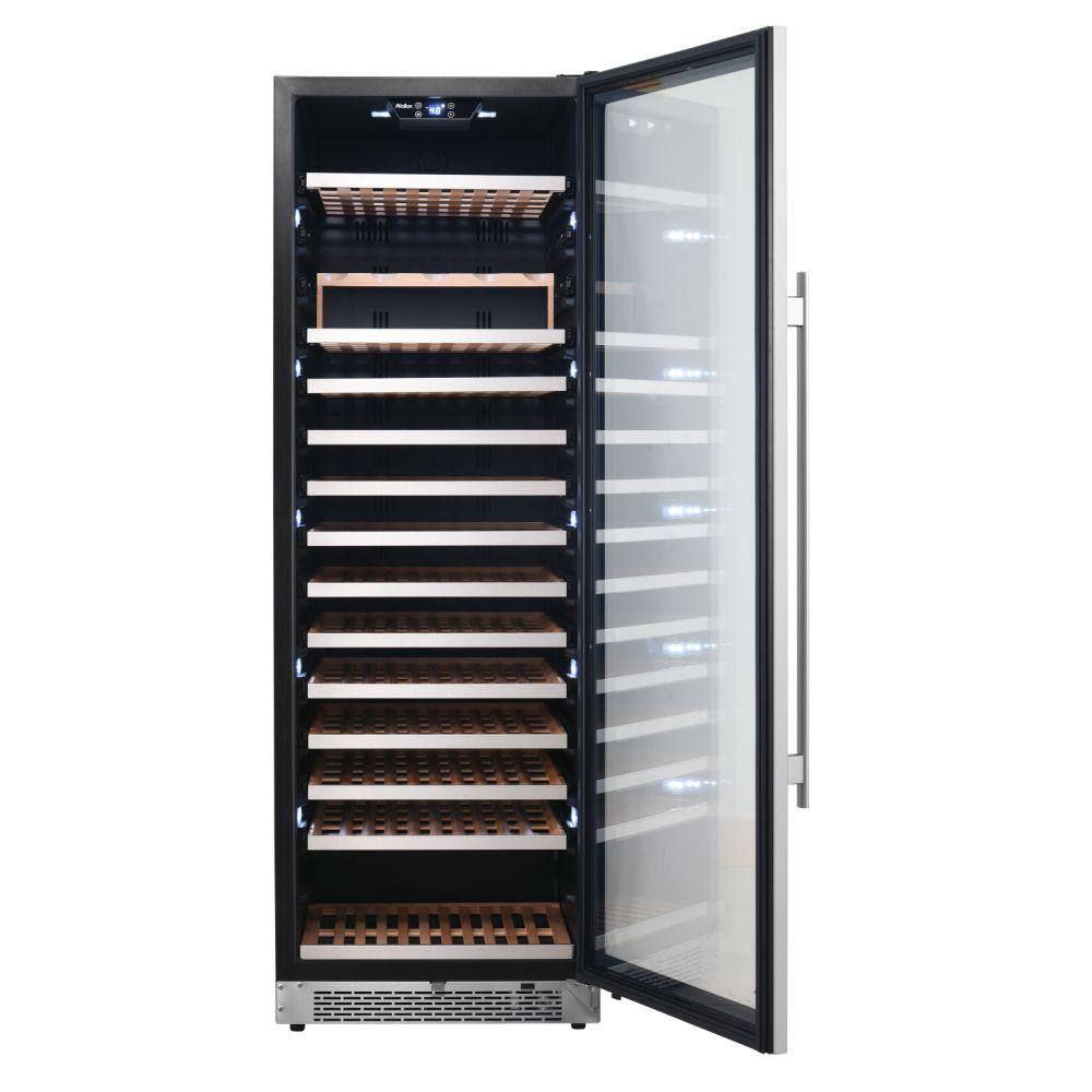 Avallon 151-Bottle 24 in. Built-In Dual Zone Wine Cooler AWC242TSZRH