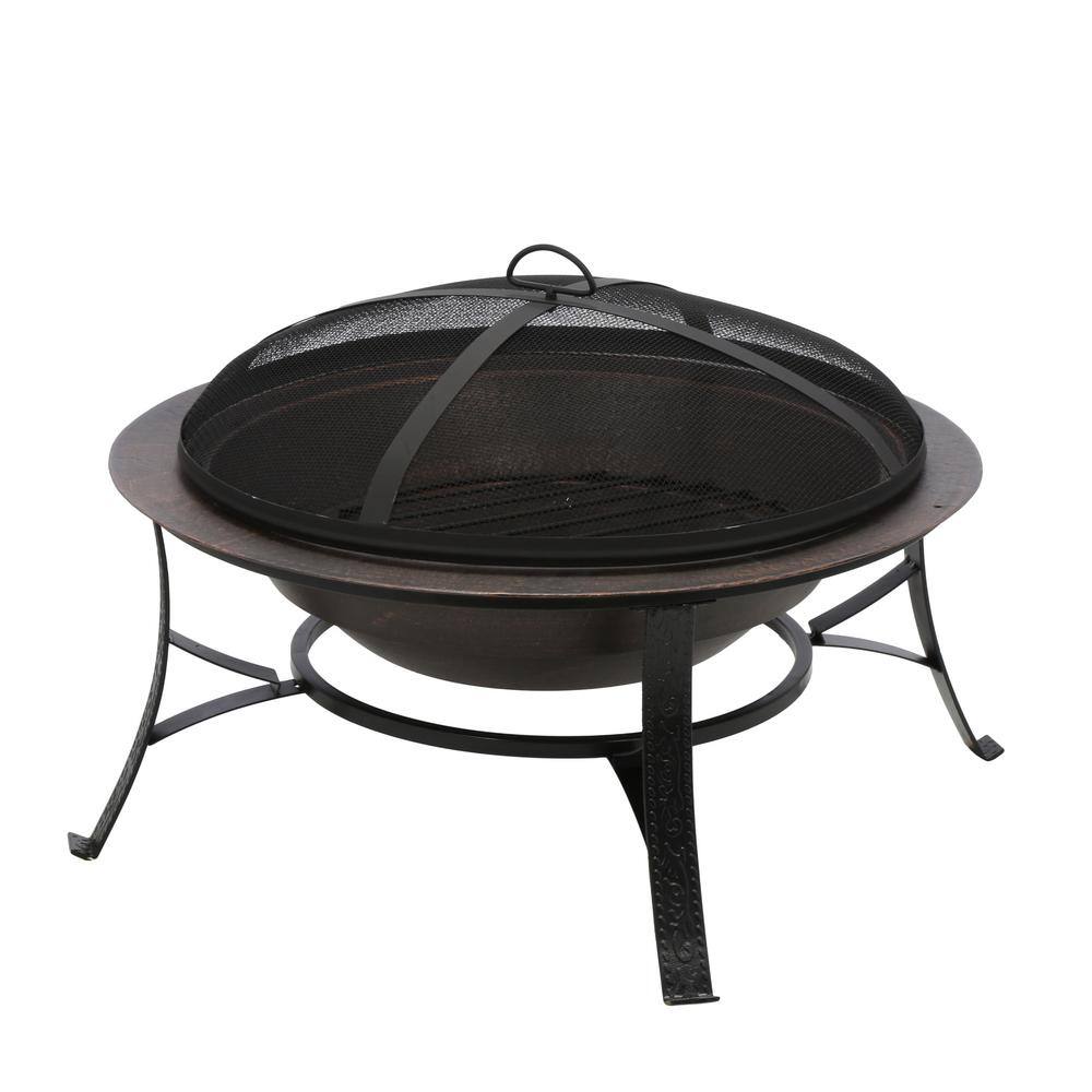 Gilbert  Bennett Cast Iron Copper Fire Pit FB6132