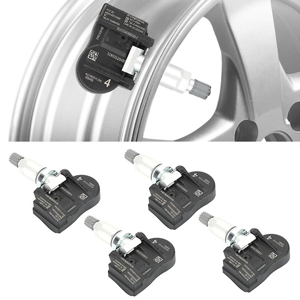 4pcs Tire Pressure Monitoring Sensor Tpms 40700-3vu0a Fits For Nissan Rogue 14-16