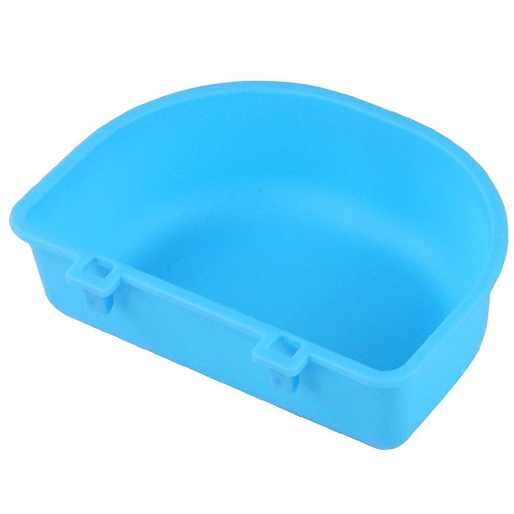 Plastic Pet Food Bowl Hanging Pet Cat Dog Bowl Animal Practical Food Water Bowl