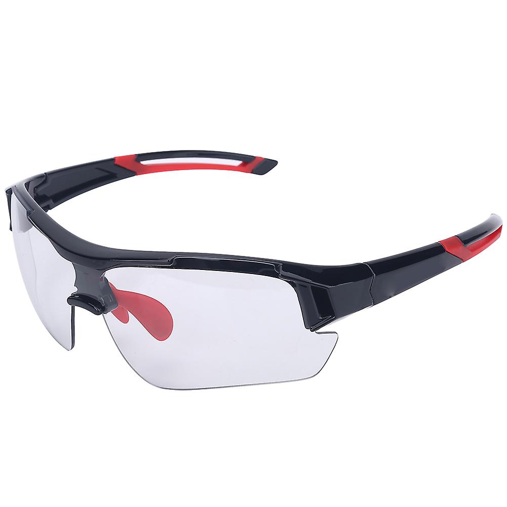 Outdoor Sports Windproof Uv Protective Mountain Bike Cycling Glasses (red)