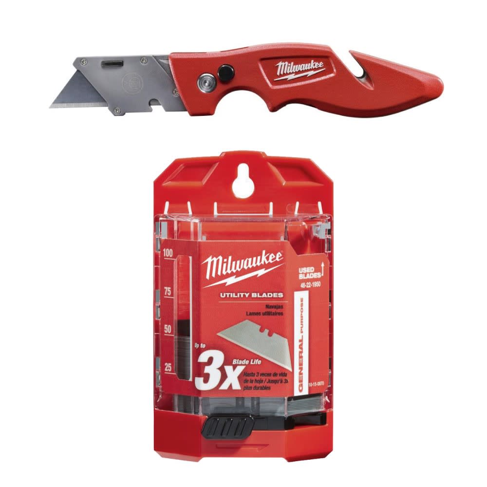 Milwaukee Fastback Flip-Blade Utility Knife 48-22-1901-1950 from Milwaukee