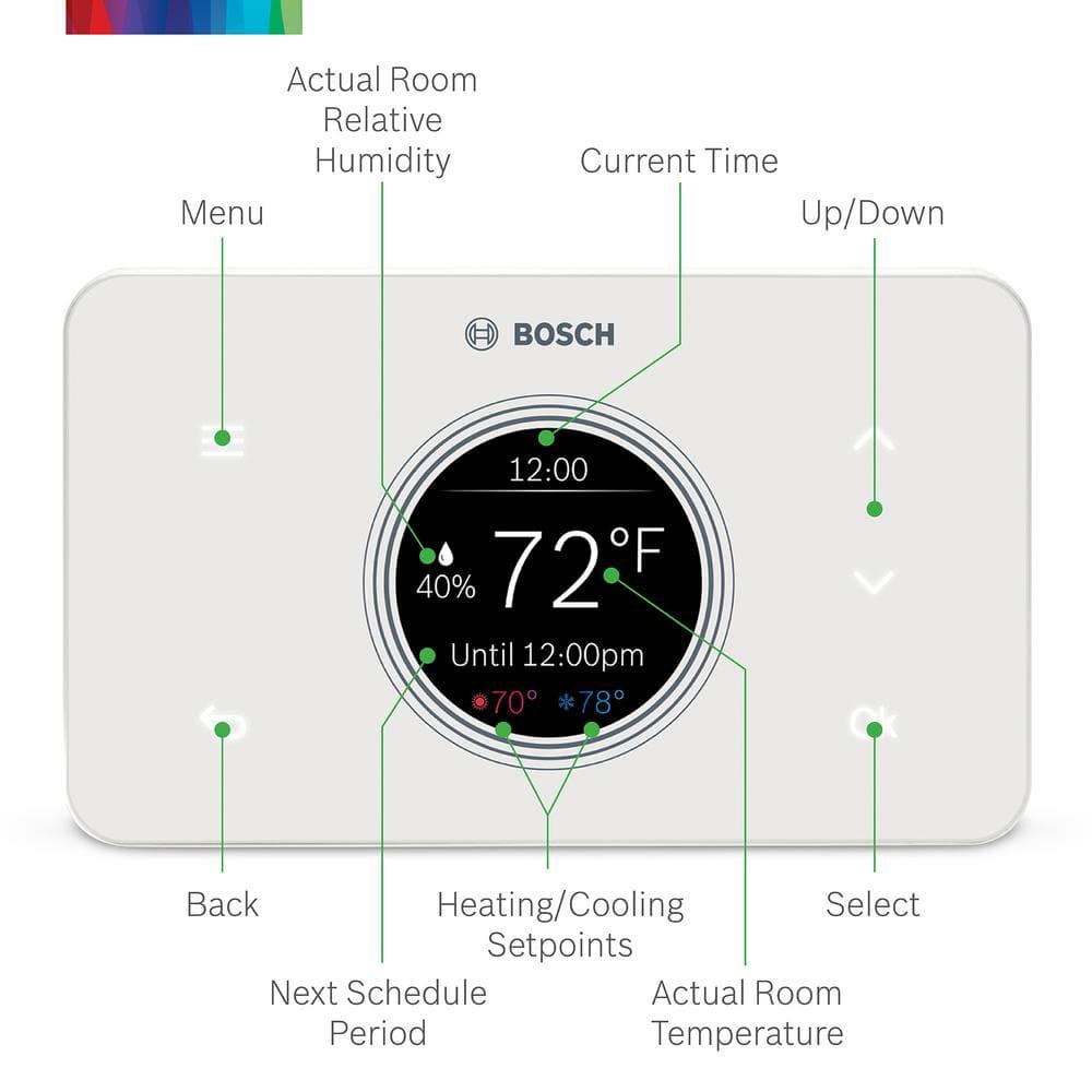 Bosch BCC50 Connected Control Smart 7Day Programmable Thermostat