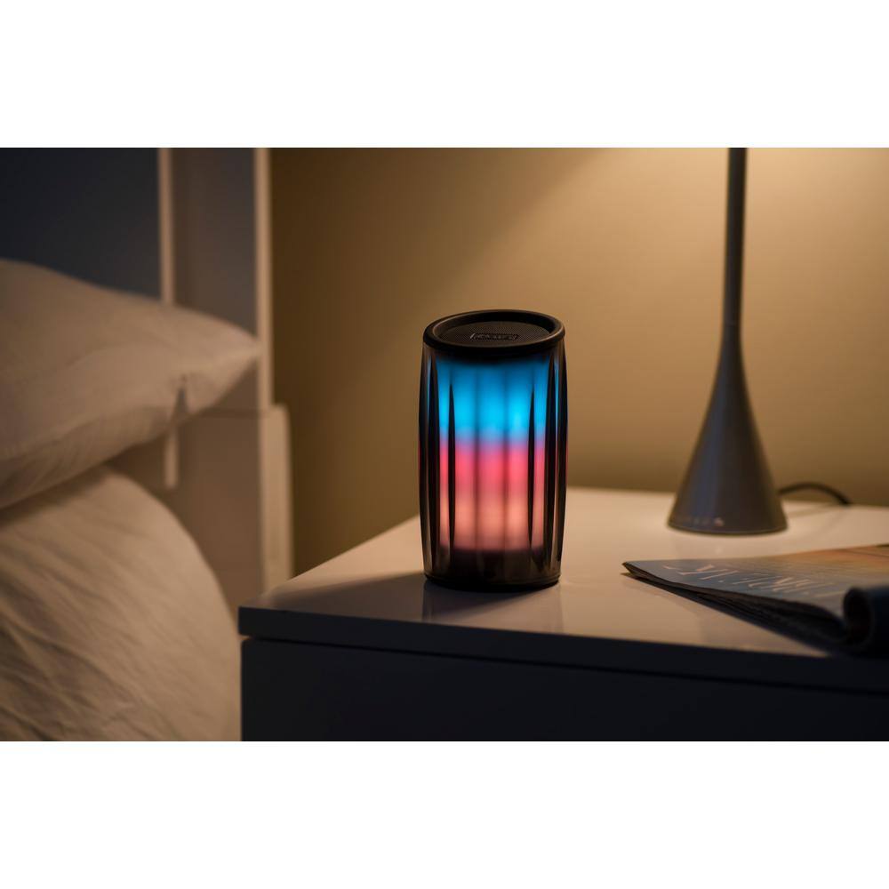 iHome PLAYGLOW Rechargeable Color Changing Portable Bluetooth Speaker IBT780B