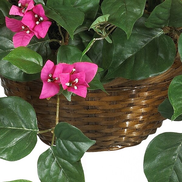 Bougainvillea Silk Plant Hanging Basket