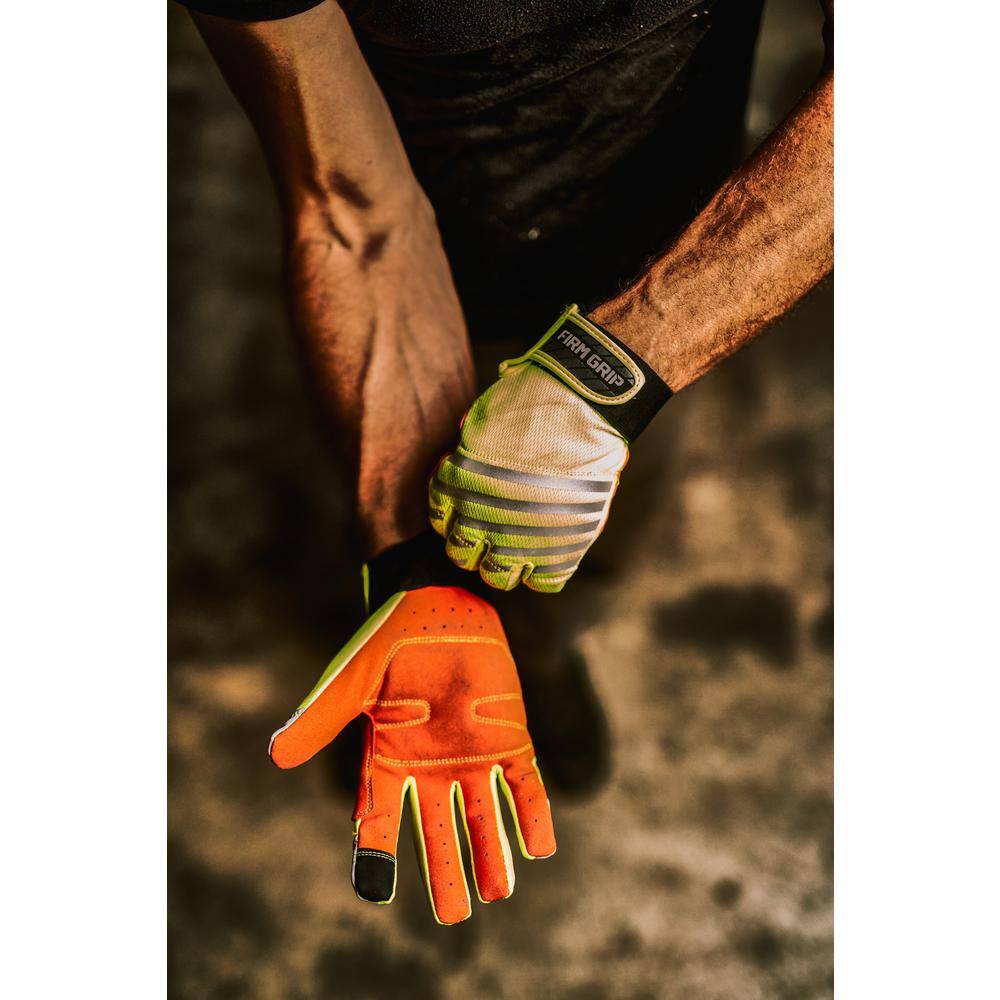 FIRM GRIP Medium Safety Pro Work Gloves 63871-06