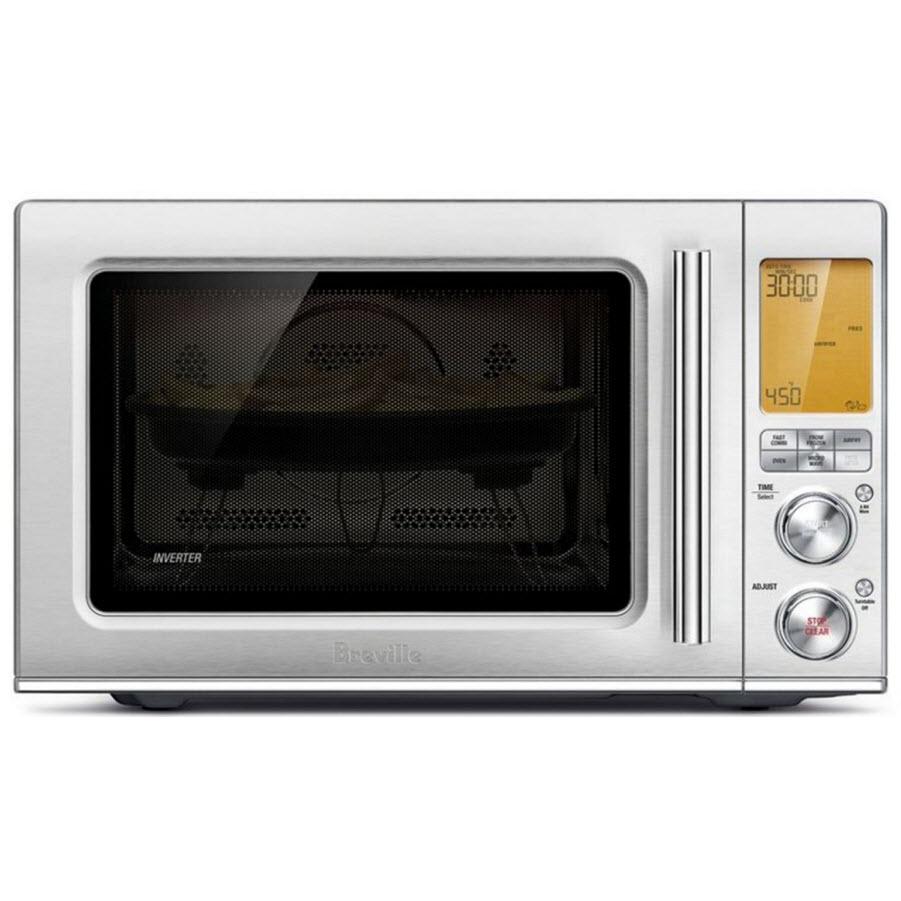 Breville the Combi Wave 3-in-1, 1.1 cu.ft. Countertop Microwave Oven with Element IQ? System BMO870BSS1BCA1