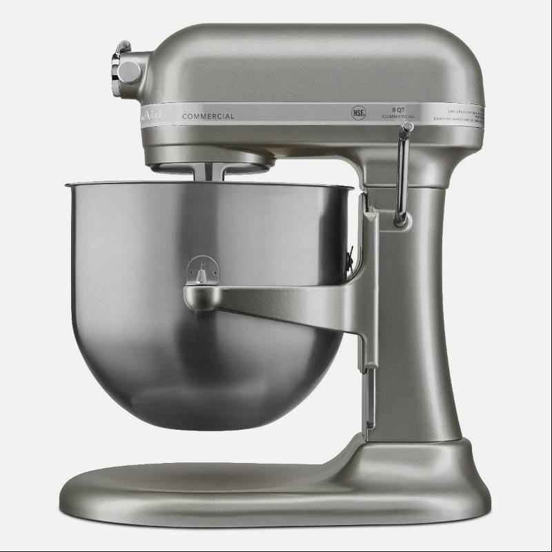 Commercial 8 Qt Stand Mixer (NSF Certified) - Contour Silver | KitchenAid