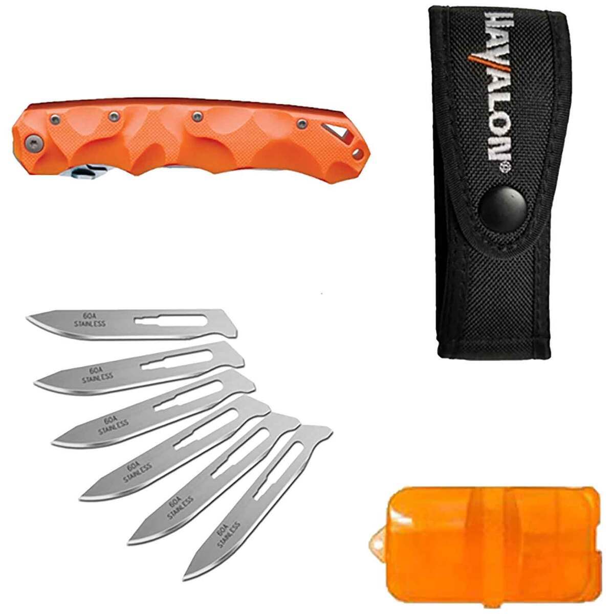 Havalon PirantaStag 2.75 inch Folding Knife