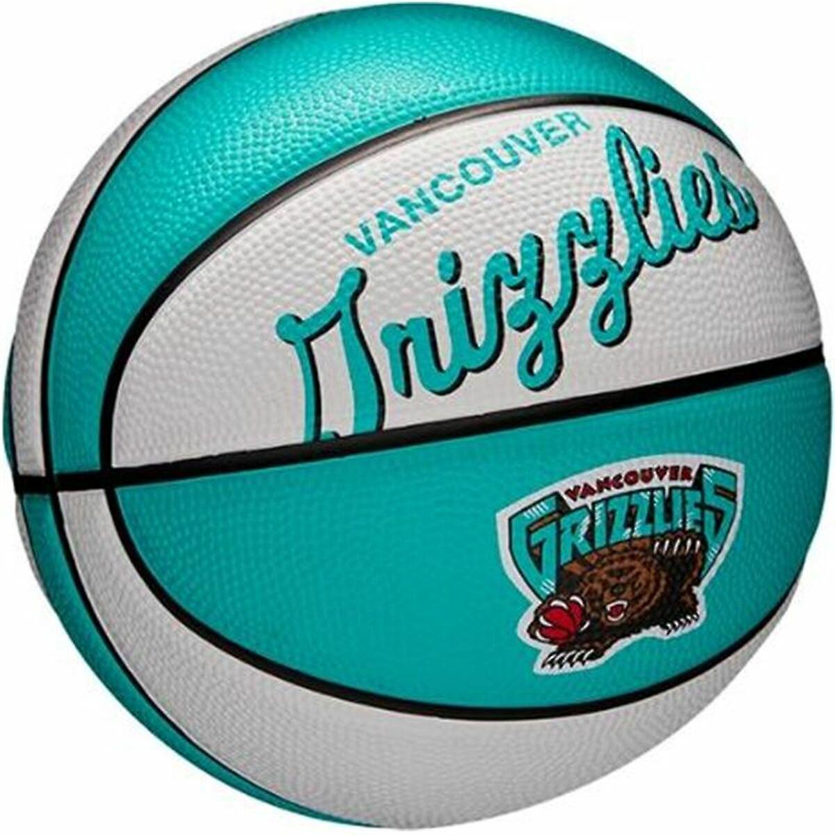 Basketball Ball Mini Wilson NBA Team Retro  Aquamarine 3