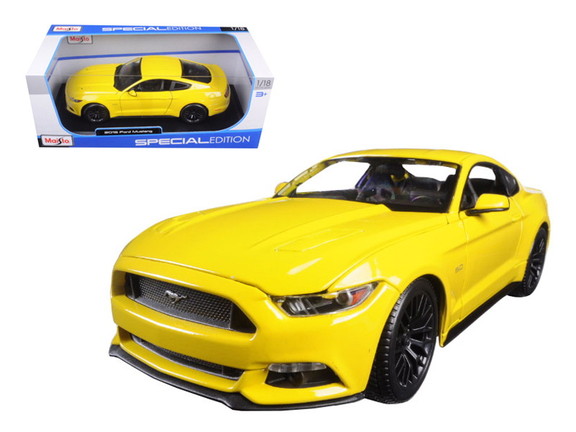 Maisto 2015 Ford Mustang GT 5.0 Red 1/18 Diecast C...