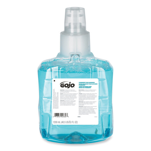 GOJO Pomeberry Foam Handwash Refill， For LTX-12 Dispenser， Pomegranate， 1，200 mL Refill， 2/Carton (191602CT)