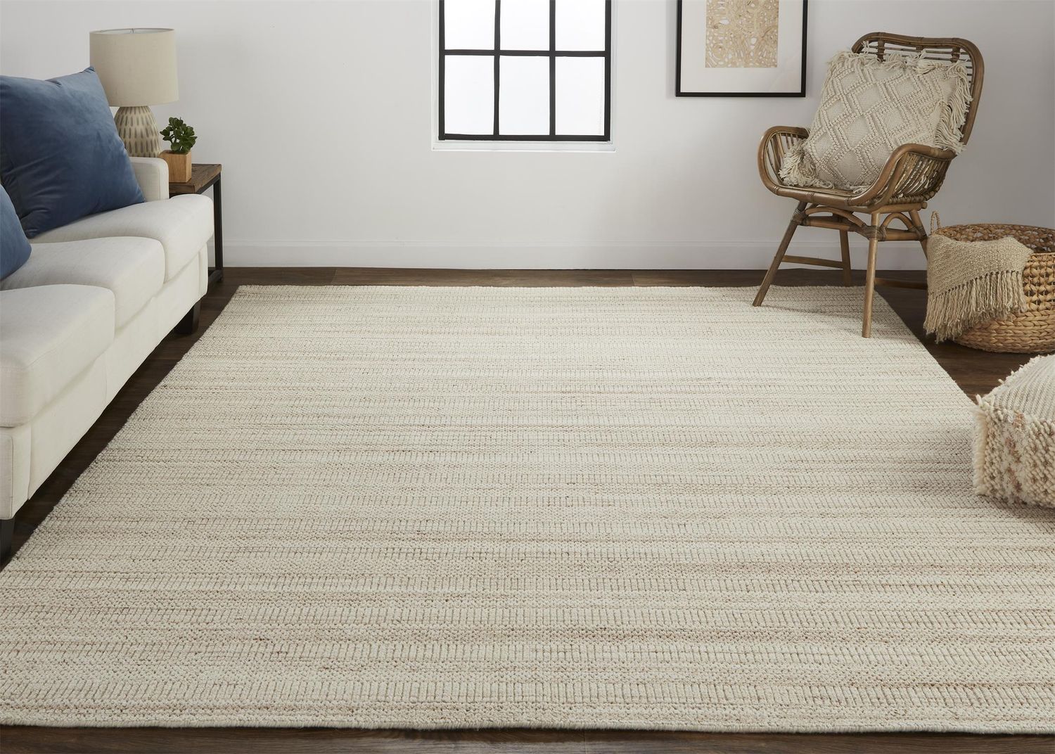 Foxwood Hand Woven Tan and Beige Rug by BD Fine