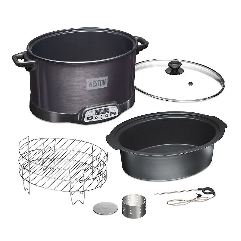 Weston 2-in-1 Indoor Smoker and Slow Cooker