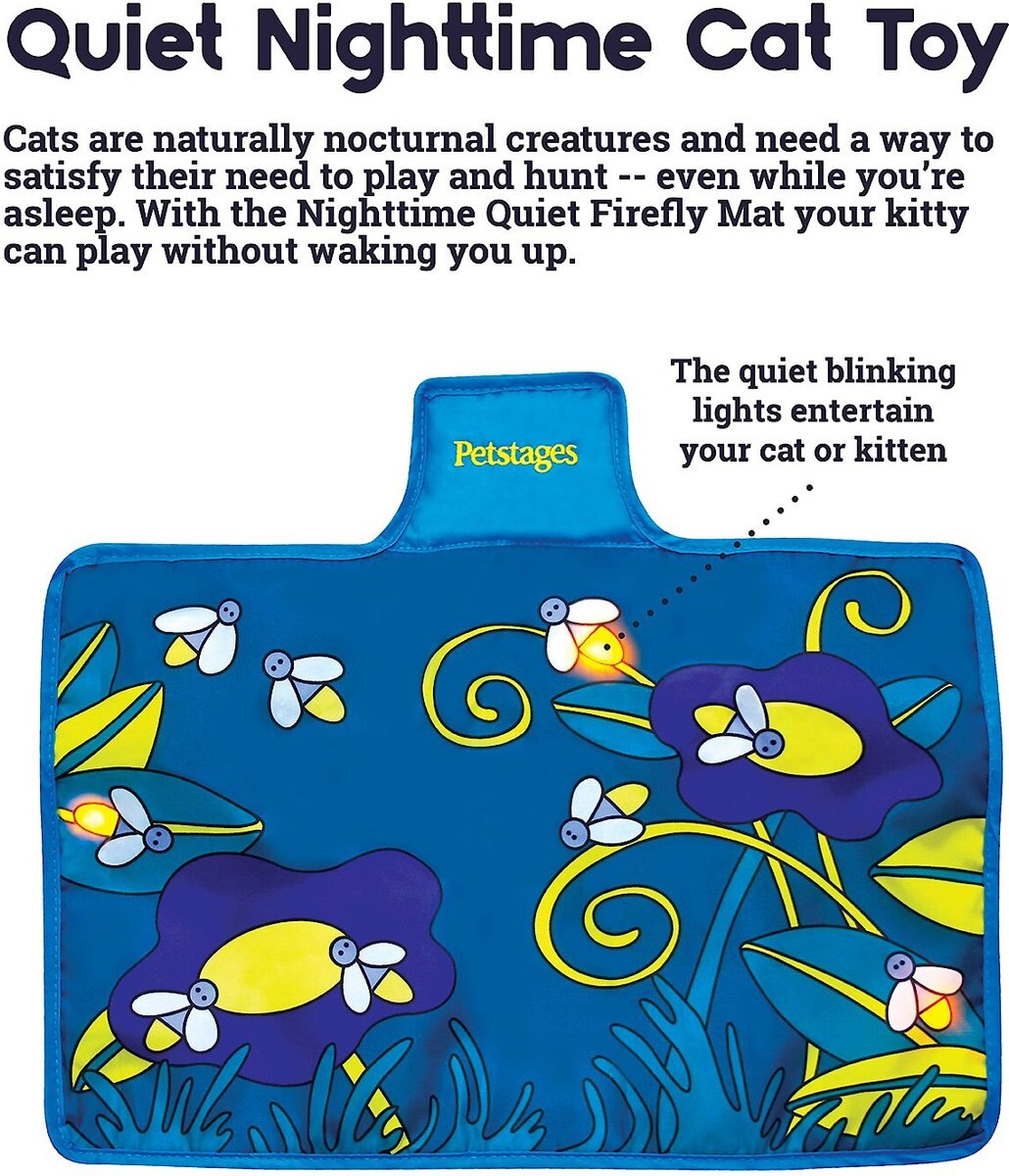 Catstages Flashing Firefly Mat Cat Toy