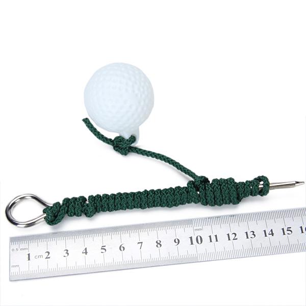 2 Pack Golf Ball with String for Outdoor Ball Toss Lawn Game for Adults