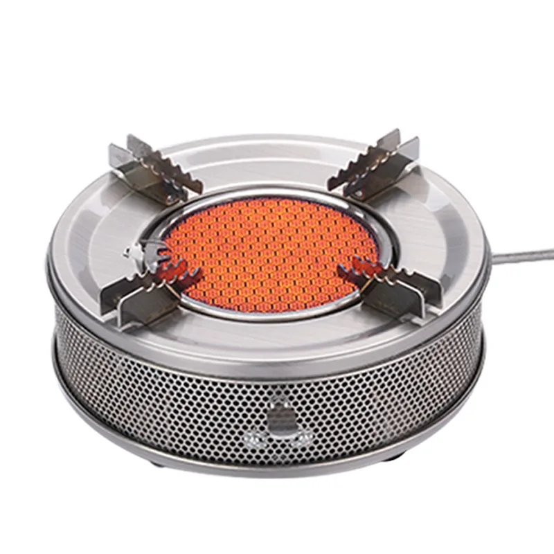 Factory Direct High Power honeycomb ceramic plate burner Stove energy saving Outdoor Stove Portable Camping Stove