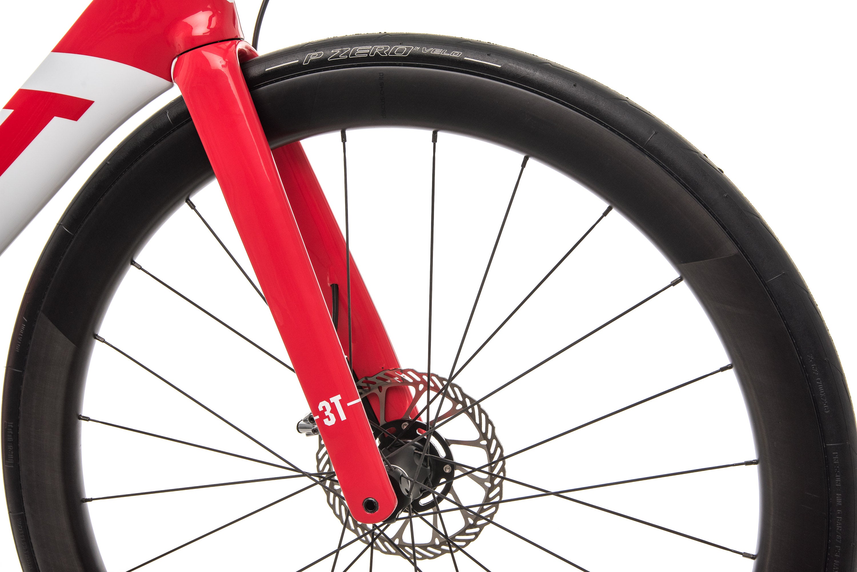 3T Strada Team Red AXS eTap Road Bike - 2020, Large