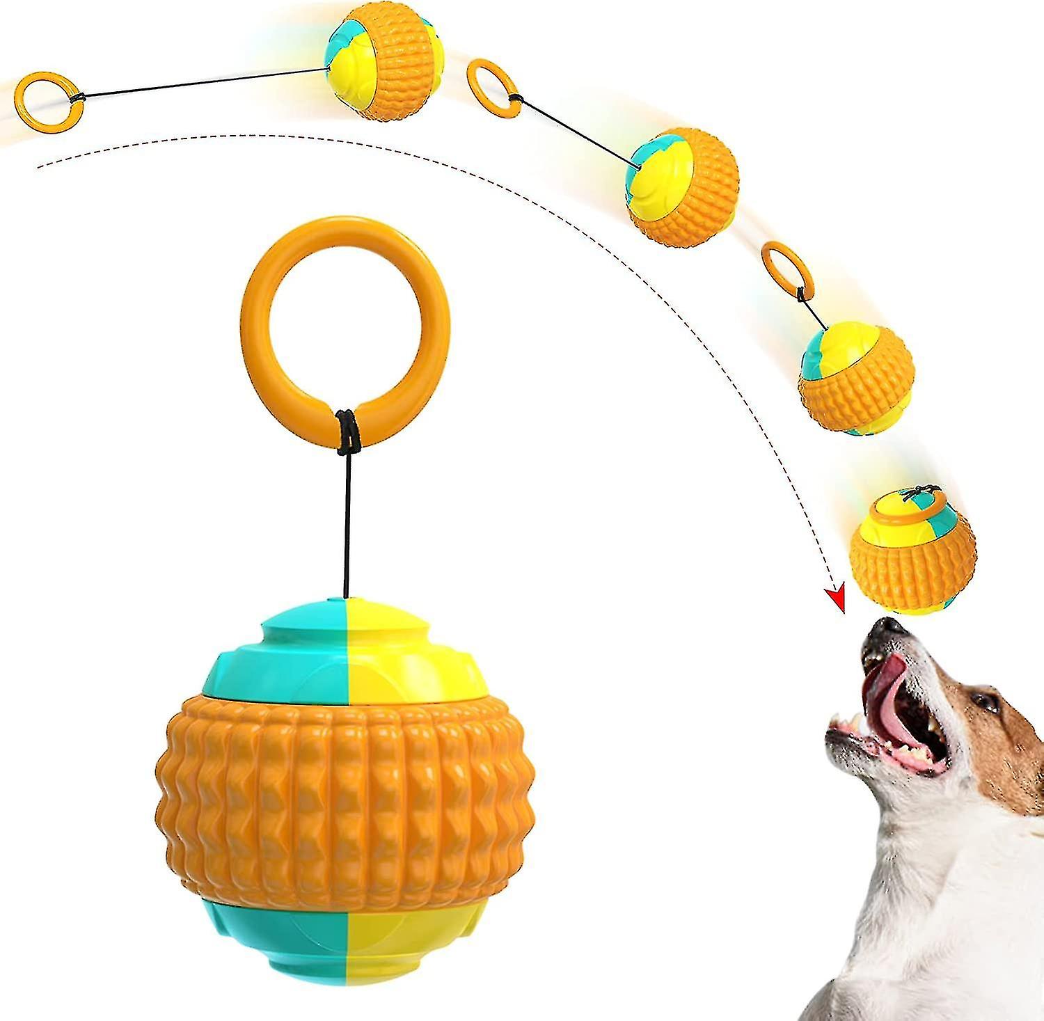 Dog Toys Puppy Giggle Balls Dogs Wobble Wag Talking Balls Interactive Chew Toy