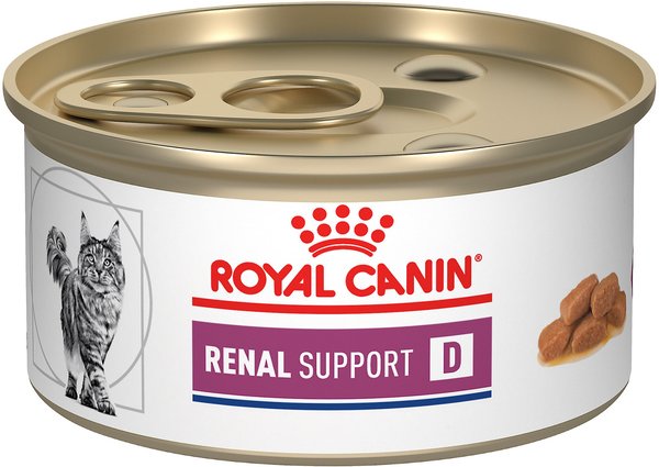 Royal Canin Veterinary Diet Adult Renal Support D Thin Slices in Gravy Canned Cat Food