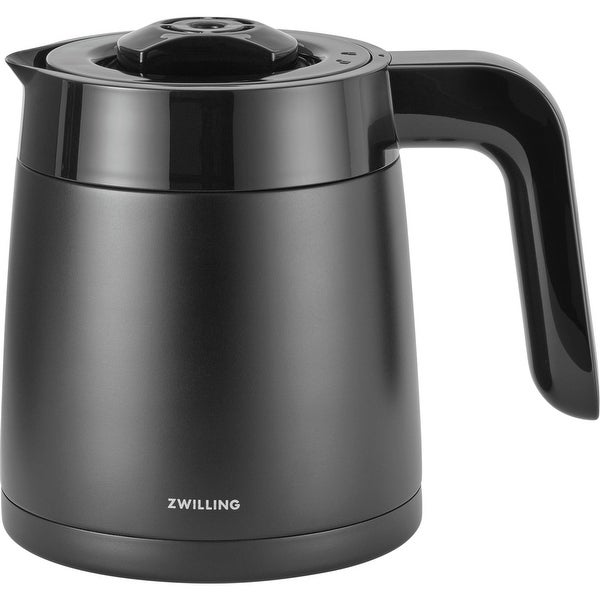 ZWILLING Enfinigy Drip Coffee Maker with Thermo Carafe 10 Cup， Awarded the SCA Golden Cup Standard - 2.5-qt