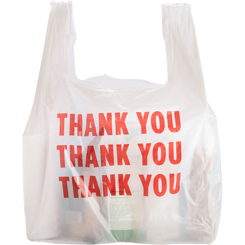 Genuine Joe THANK YOU Plastic Bags - 11