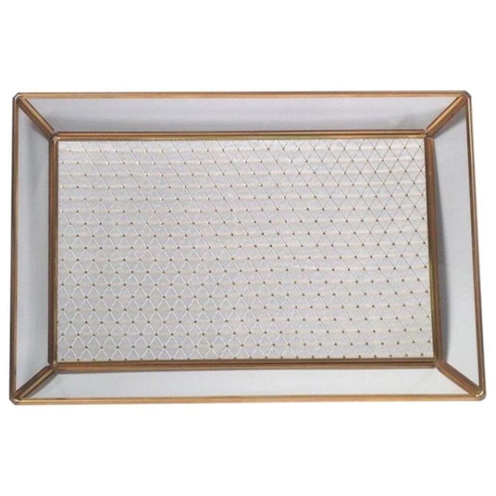 Jiallo Coco Tray   White 11.75\