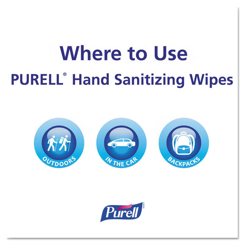 Gojo Purell Premoistened Hand Sanitizing Wipes | 5.78