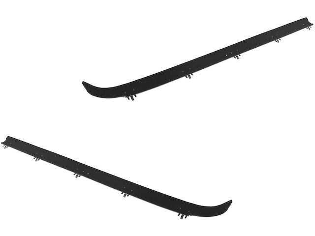 Front Outer Door Window Belt Weatherstrip - Set of 2 - Compatible with 1987 - 1996 Ford F-150 1988 1989 1990 1991 1992 1993 1994 1995