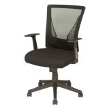 Radley Mesh Mid-Back Task Chair， Black， BIFMA Certified