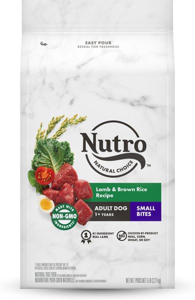 Nutro Natural Choice Small Bites Adult Lamb and Brown Rice Recipe Dry Dog Food