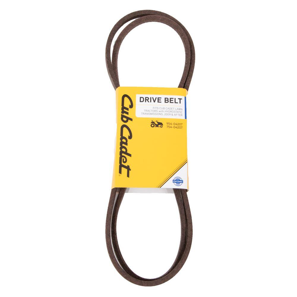 Cub Cadet Original Equipment Transmission Drive Belt for Select Front Engine Riding Lawn Mowers OE# 954-04207 OCC-754-04207