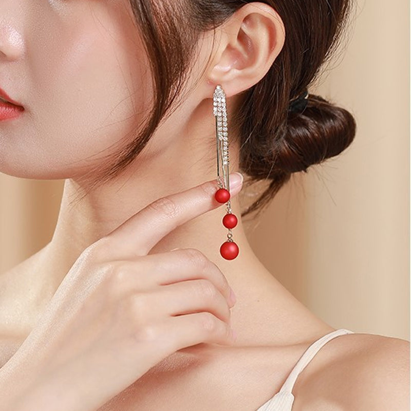 Fashion Double Layer Hook Earrings