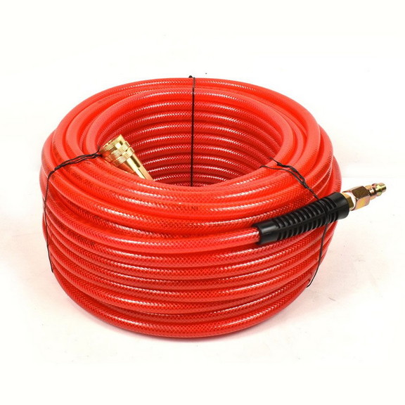 Interstate Pneumatics HA04 100H44B 100ft Red Trans...