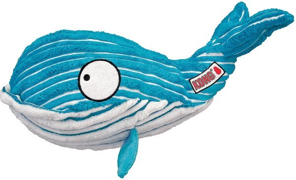 KONG CuteSeas Whale Dog Toy