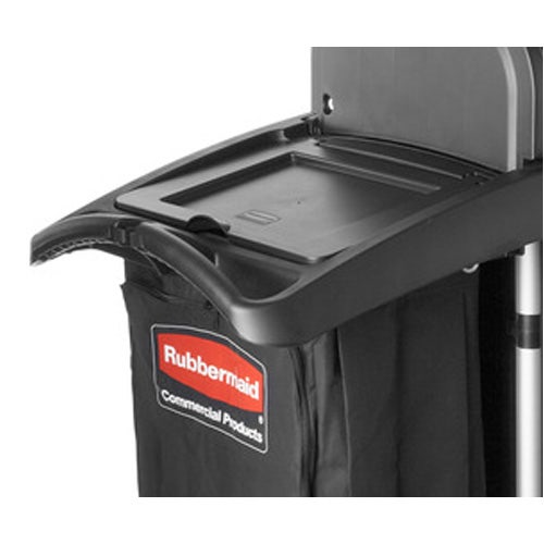 Rubbermaid 1868991 Janitorial Cart Waste Bag Lid， Black