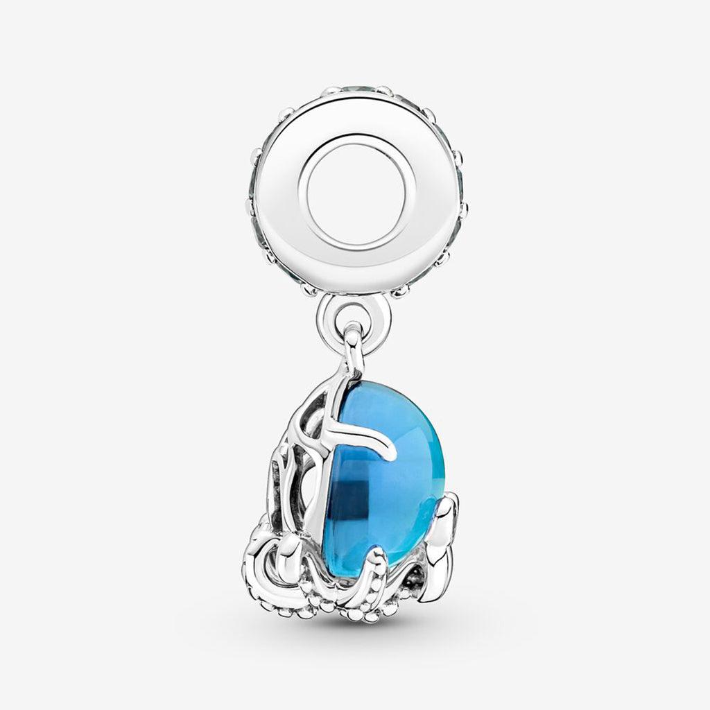 PANDORA  Murano Glass Cute Octopus Dangle Charm